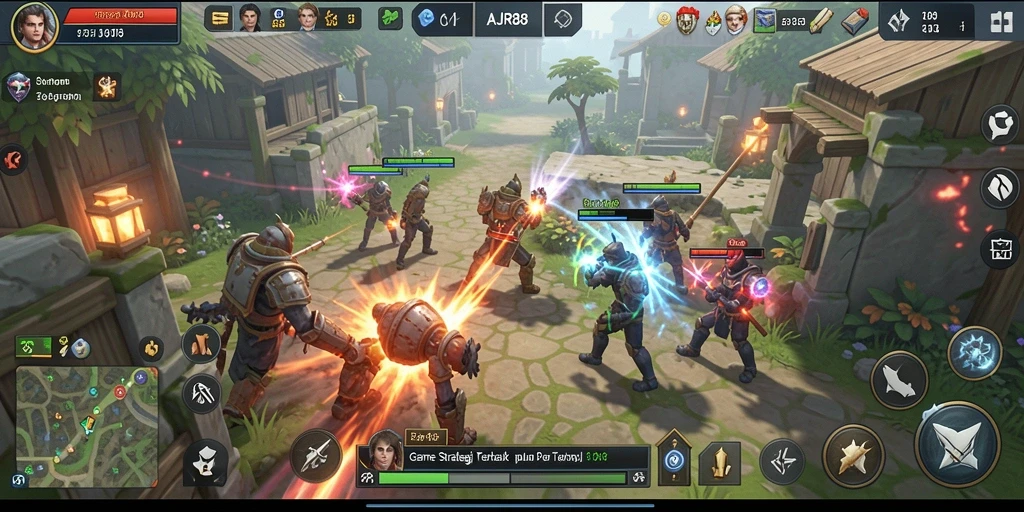 Tampilan gameplay AJR88 yang mendebarkan dan penuh strategi.