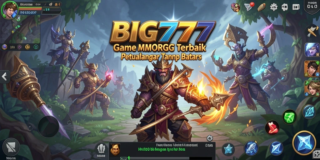 Tampilan menarik dari gameplay epik di BIG777.
