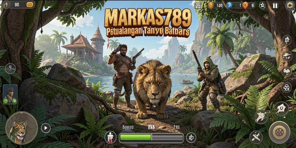 Tampilkan gameplay menarik dari MARKAS789 di dunia terbuka.