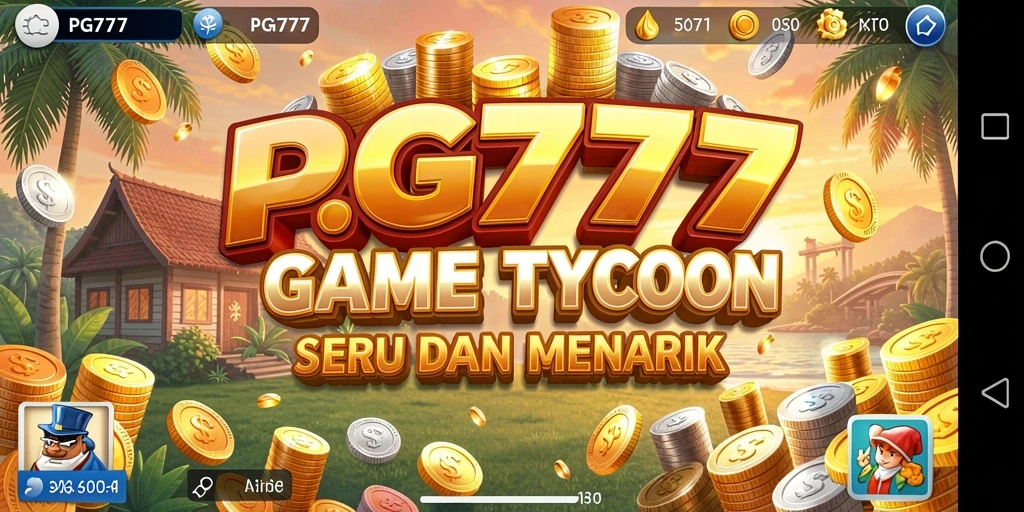 Tampilan gameplay PG777 yang seru dalam simulasi Tycoon.