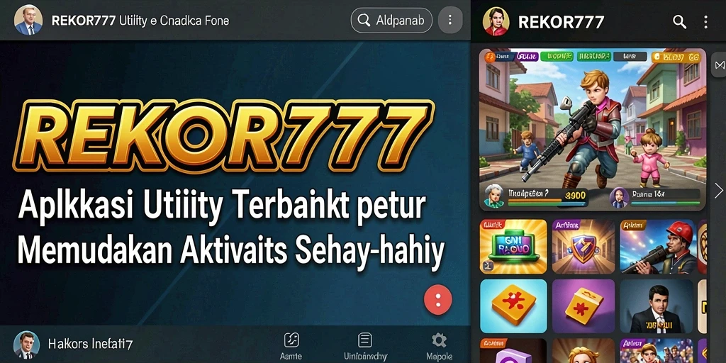 Tampilan utama REKOR777 menampilkan daftar tugas dan pengingat yang mudah diakses.